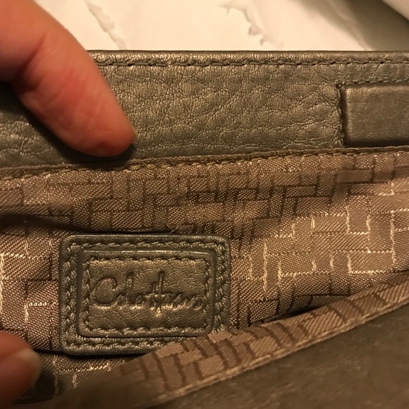 Cole Haan Pebbled Leather Make Up Bag - Picture 5 of 5